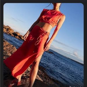 Free People skirt and top matching set